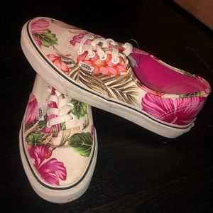 Vans Authentic - Tropical print Hawaiian Sneakers BNWOT
